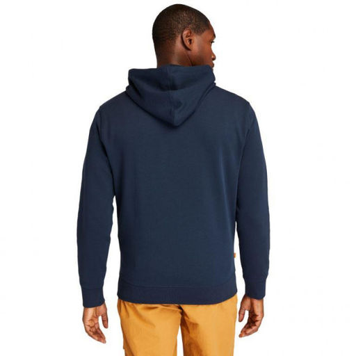 Мужская толстовка Timberland Sweatshirt Essential Established 1973 Hoodie Regular темно-синяя  фото 2