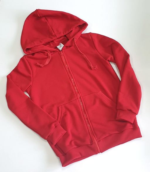 Толстовка  на молнии футер 3-нитка петля , красный - Knitka wear фото 2