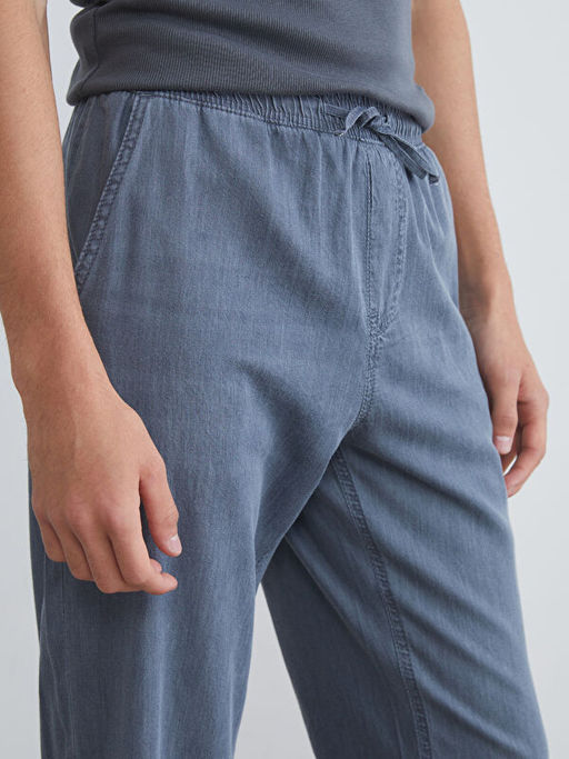 Loose Fit Erkek Jean Pantolon