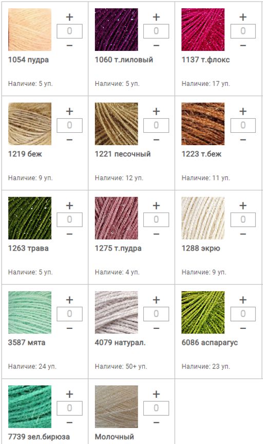 Цена за 5 мотков пряжи Simli Kristal