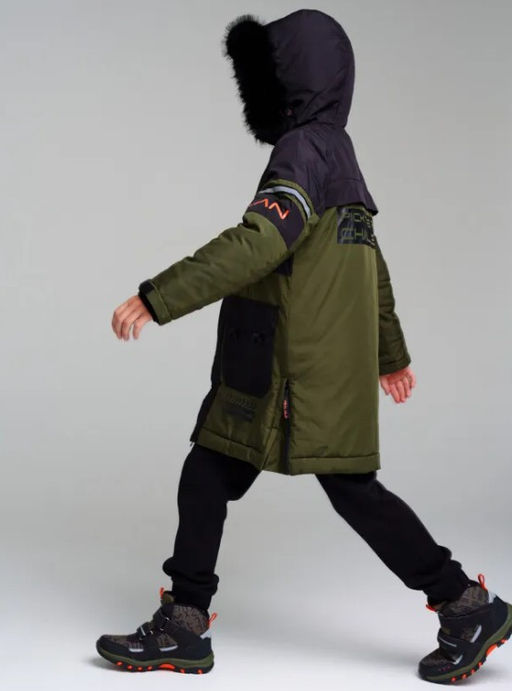 32311239 Пальто с полиуретановым покрытием для мальчиков