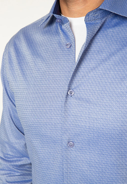 Сорочка мужская длинный рукав GREG 223/131/8715/Z/1 STRETCH_GB  фото 7