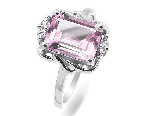 Кольцо из серебра морганит, Бенинья