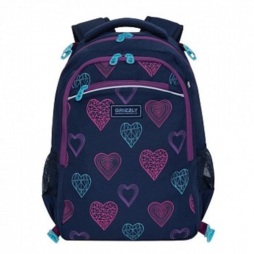 RG-064-11 Рюкзак школьный с мешком - Grizzly фото 3