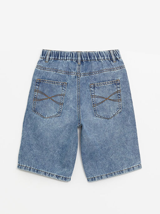 Rahat Kal?p Beli Lastikli Erkek ?ocuk Jean ?ort - Waikiki фото 2