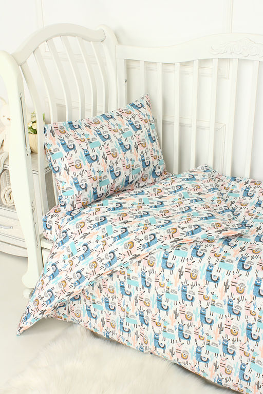 КПБ с простыней на резинке КПБ-ПР/ламы