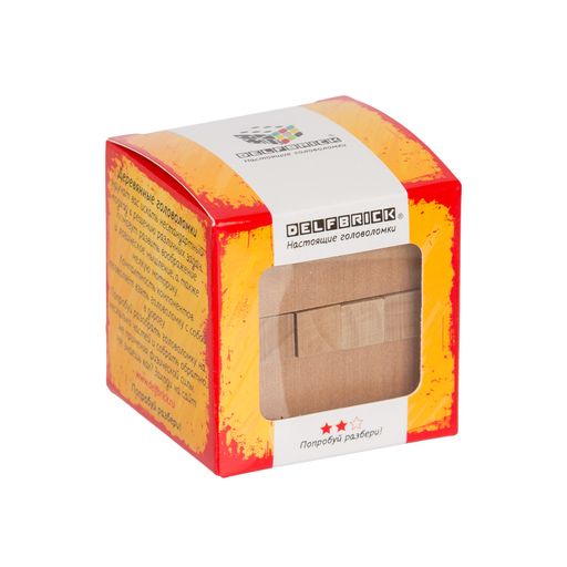 DELFBRICK DLS-01 Головоломка деревянная 1 шт Куб 12 элемент