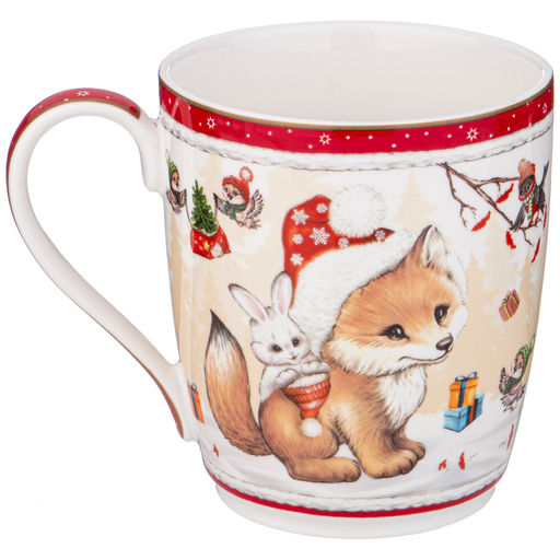 КРУЖКА LEFARD С НОВЫМ ГОДОМ! 300 МЛ КРАСНАЯ  фото 4