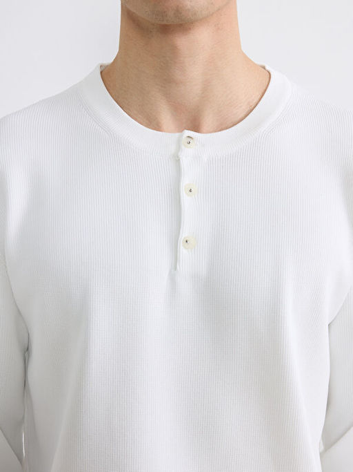 Bisiklet Yaka Erkek Triko Kazak