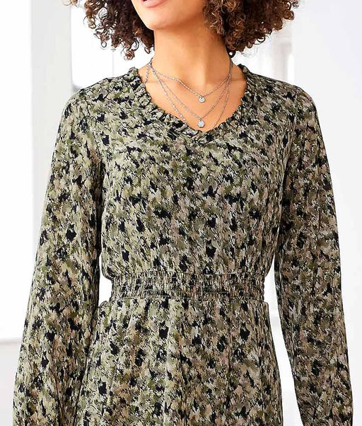 Платье, хаки - Linea tesini фото 6