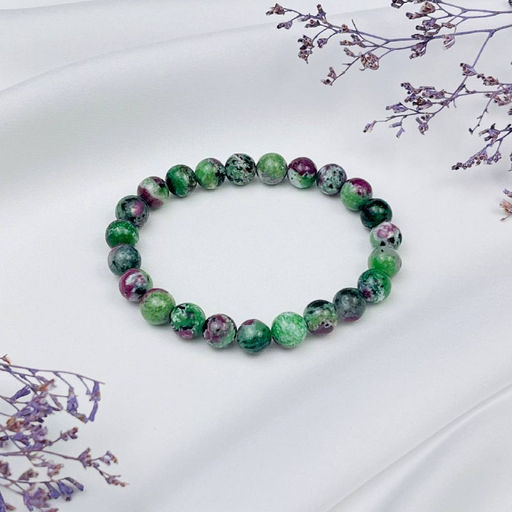 Браслет из Рубина в Цоизите - Радуга самоцветов фото 3