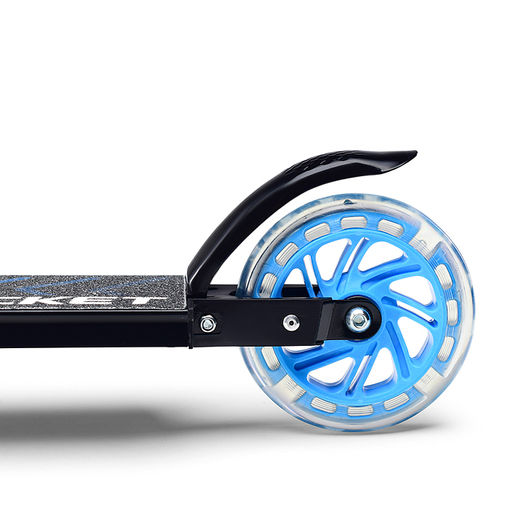 Самокат-снегокат, складной, в коробке (синий)