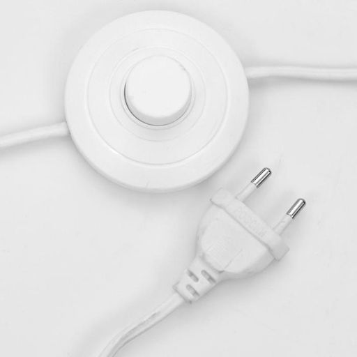 Торшер напольный BayerLux «Лепесток», 3×15 Вт, E27, белый, 28×28×153 см