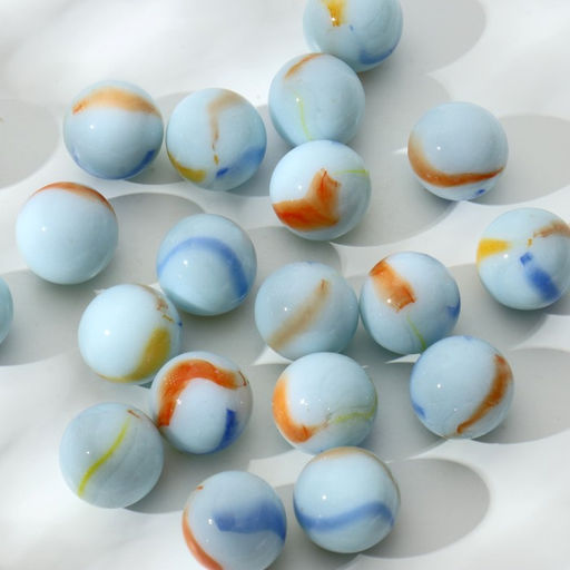Цена за 2 шт. Декор стекло «Марблз», набор 250 г, МИКС
