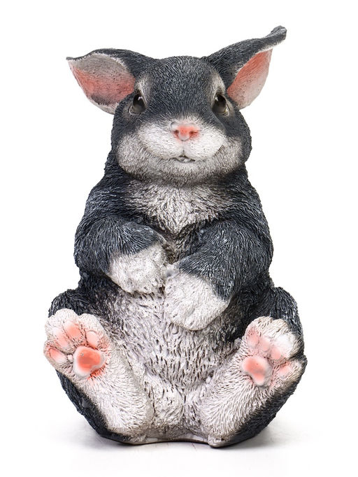 Садовая фигура из полистоуна «Зайка», 19×13×15 см