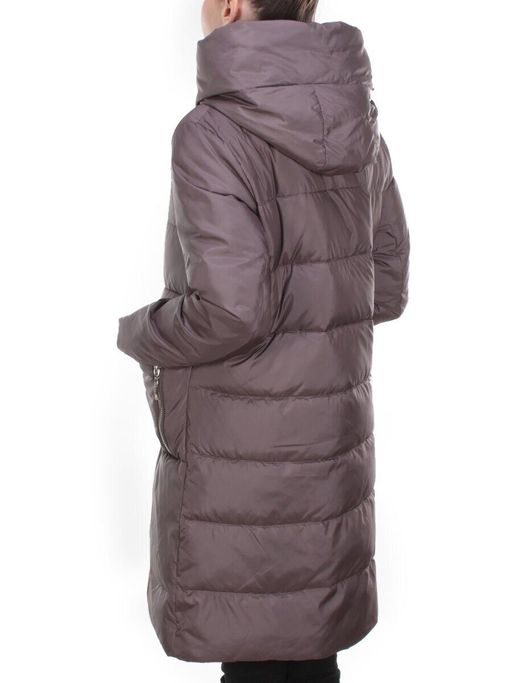 2119 DARK GREY Пальто зимнее женское MELISACITI (200 гр. холлофайбер) - Fashion фото 4