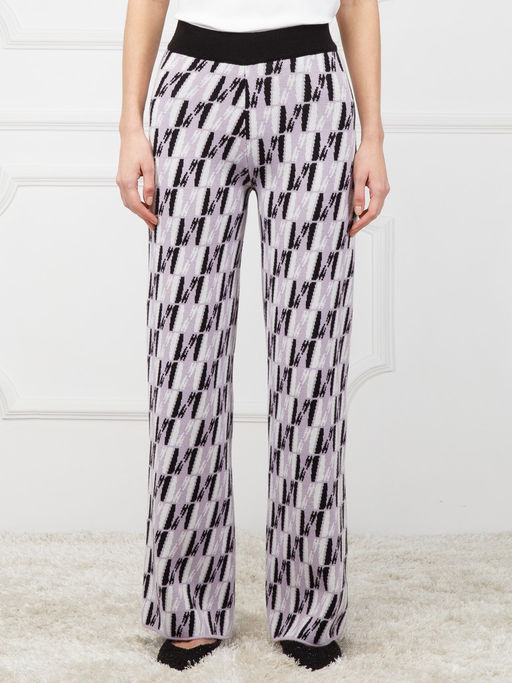 Брюки женские ZZ-06003 black/lavender