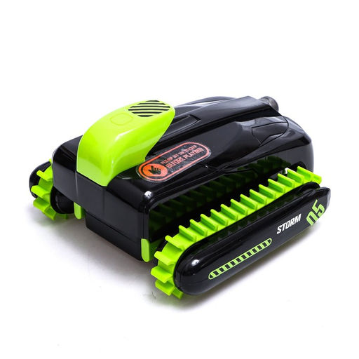 Машина-перевёртыш радиоуправляемая Амфибия, плавает по воде, работает от аккумулятора, цвет зелёный - Simaland фото 3