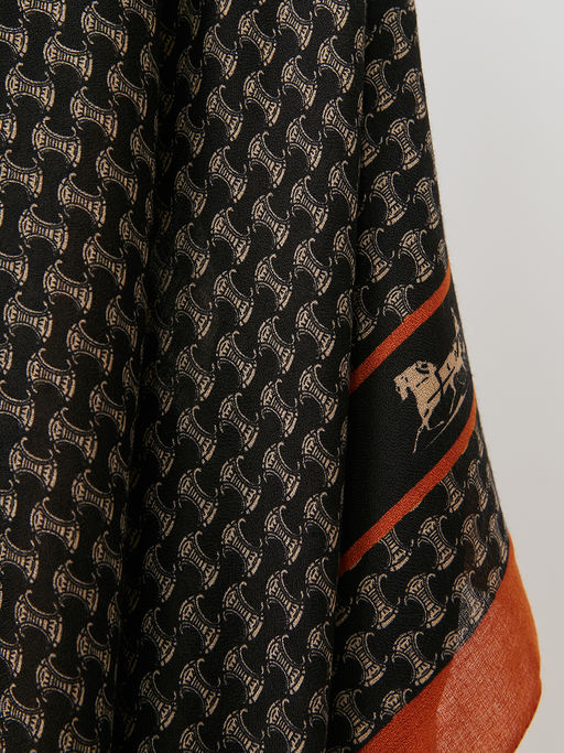 Большой, мягкий, тонкий и очень нежный двусторонний палантин - Tantino фото 5