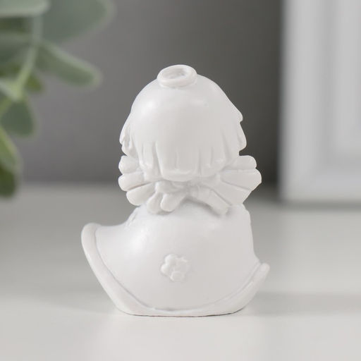 Фигурка полистоун Ангелочек-музыкант в платье, 3?3.5?5 см, МИКС