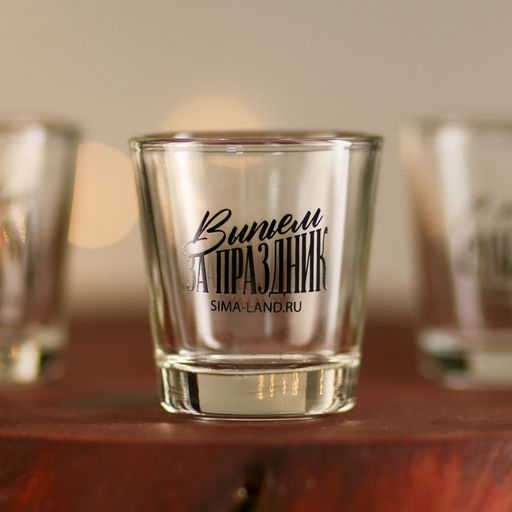 Набор стопок Новогодняя сказка, 3 шт., 50 мл - Дорого внимание фото 7