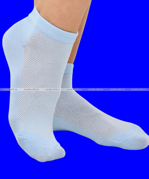 Цена за 3 пар. 3 ПАРЫ - Следки женские сетка АССОРТИ