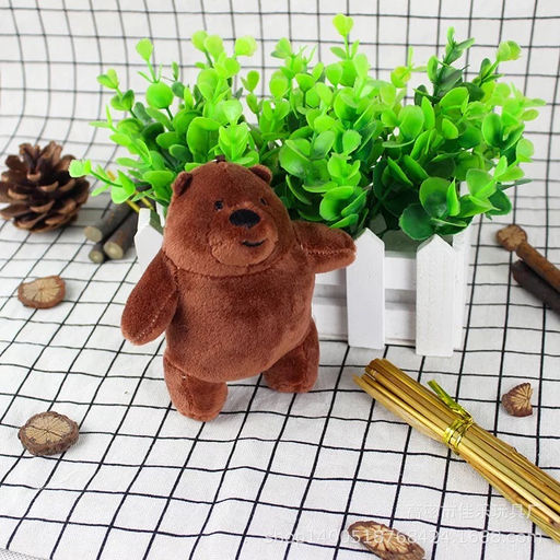 Мягкая игрушка брелок Три медведя 12 см - Storyland фото 3