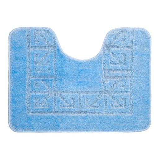 Коврик для в/к BANYOLIN CLASSIC U-type из 1 шт 45х55см (голубой)