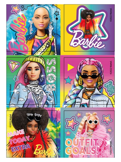 Набор для творчества «Конфитрейд» BARBIE в пластиковом яйце XXL 1/8