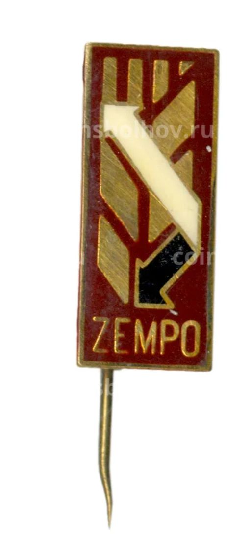 Значок рекламный ZEMPO