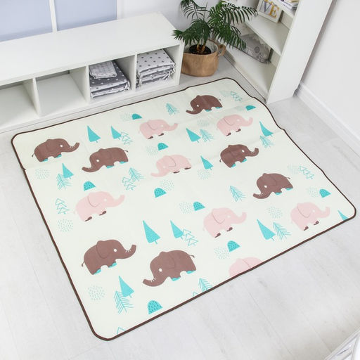 Игровой коврик для детей на фольгированной основе «Слоник», размер 180×150×0.5 см, Крошка Я
