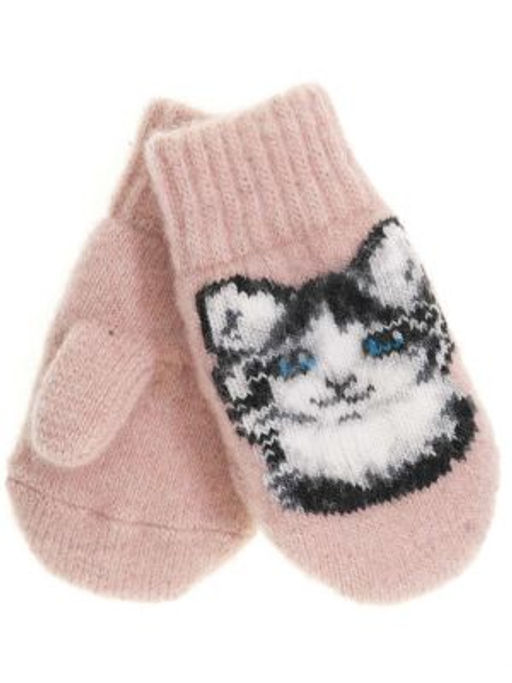 Варежки детские круговые Кот 0302-5 - Рассказовские варежки фото 3