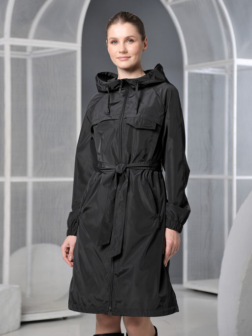 25133 Плащ черный