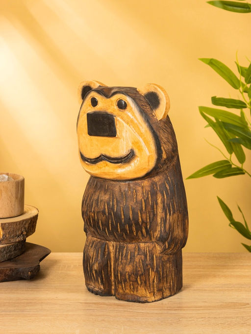 Сувенир «Медвежонок», 16×14×30 см, дерево
