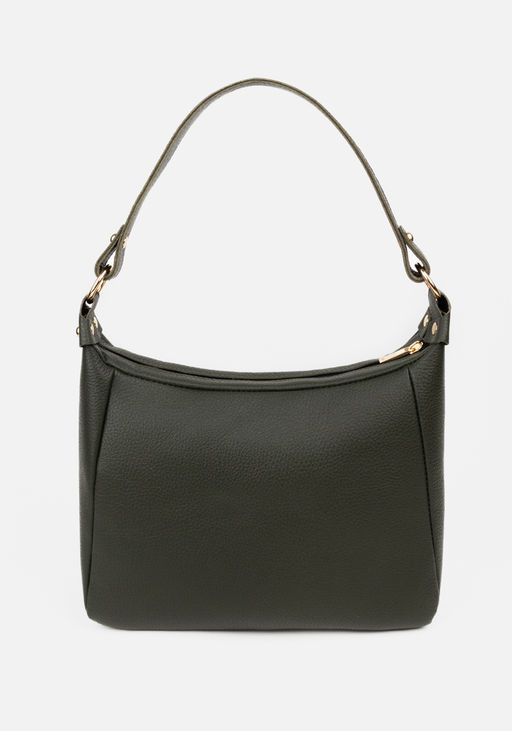 Сумка хобо из кожи №L123