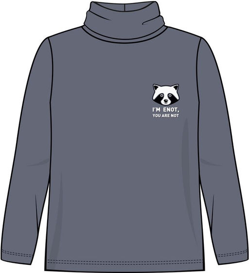 Свитер (водолазка) для мальчика 62315 Серый* 515 Lets go - Let's go фото 3