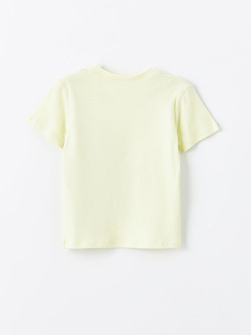 Bisiklet Yaka K?sa Kollu Bask?l? Erkek Bebek Ti??rt - Waikiki фото 2