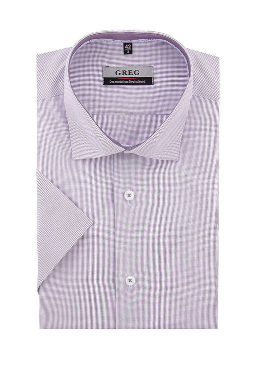 Сорочка мужская короткий рукав GREG 174/109/1125/Z/1p  фото 5
