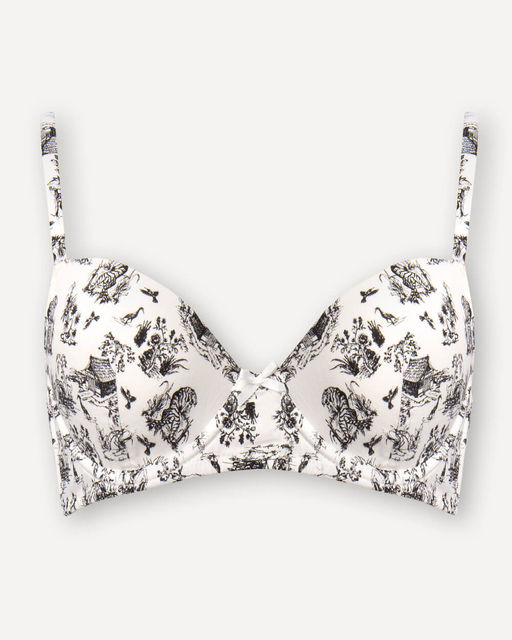 Бюстгальтер с принтом в графичном стиле - Deseo фото 4