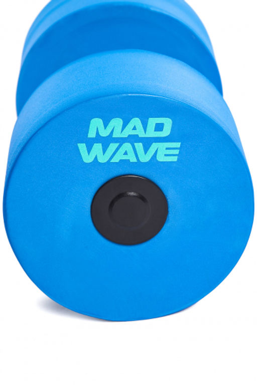 Аквафитнес Dumbbells basic round, pair, Dumbbells round bar float, 1 pcs, Star, Aquacombat - Mad wave фото 4