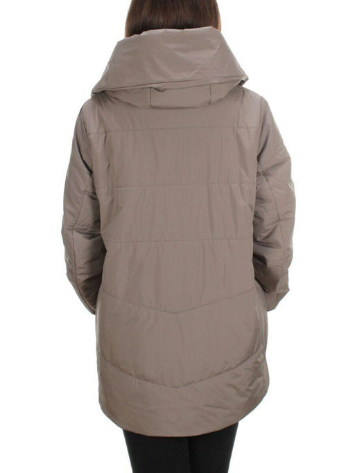 22222 DK.BEIGE Куртка демисезонная женская (80 гр. синтепон) - Фабричный китай фото 5