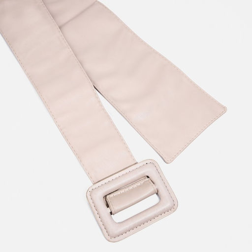 Ремень женский, ширина 8 см, на затяжке, цвет бежевый - Simaland фото 5