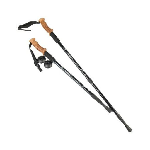 Палки для скандинавской ходьбы / C-102 /уп 5/30/черные - Галеонтрейд фото 2