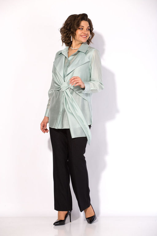 Костюм Liliana 1520 БрПн мятный+черный