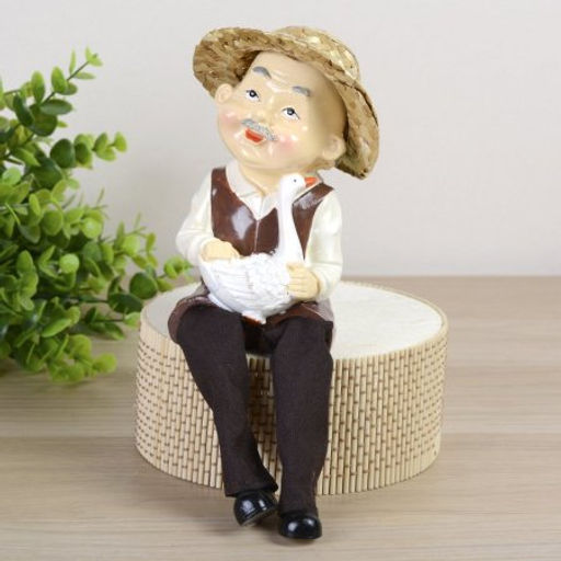 Фигурка Бабушка/Дедушка висячие ножки 2 штуки набор 13 см / 8642 /уп 48/ - Галеонтрейд фото 4