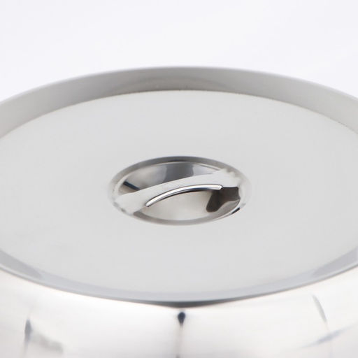 Крышка-Клош, 28×28×4.5 см, круглая, нержавеющая сталь