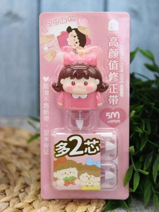 Корректор "Girlfriend", pink + 2 сменных блока