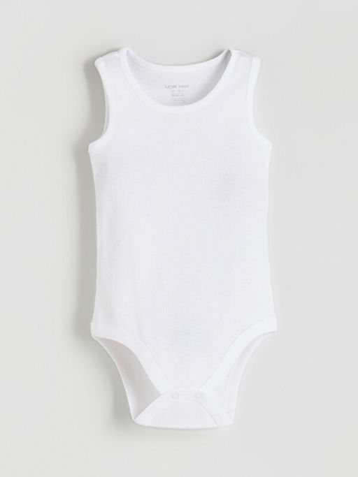 Bisiklet Yaka K?z Bebek ??t??tl? Bodysuit 3l?