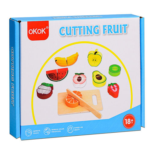 Набор продуктов с дощечкой и ножиком