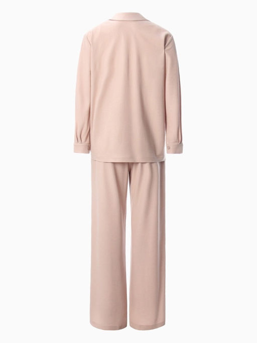 Костюм женский: рубашка, брюки, топ, KAFTAN Base, размер 46, пудровый